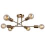 Italux Formio PND-4052-6-HBR lampa sufitowa 6x40W/E27 IP20 