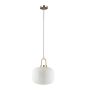 Italux Fosse PND-408817-1-HBR-WH lampa wisząca 1x40W/E27 IP20