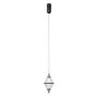 Italux Fuente PND-34395-1-BK lampa wisząca 1x5W/LED 422lm 3000K IP20