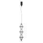 Italux Fuente PND-34395-3V-BK lampa wisząca 3x15W/LED 1108lm 3000K IP20