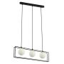 Italux Grosetta PND-53423-3-BK lampa wisząca 3x25W/G9 IP20