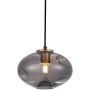 Italux Hatella PND-112038-1-BRO+SG lampa wisząca 1x40W/E27 IP20