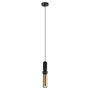 Italux Isidora PND-14290-1-BK-BRO lampa wisząca 1x25W/GU10 IP20