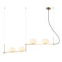 Italux Kernio PND-357784-BRO+W lampa wisząca 4x25W/G9 IP20 