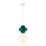 Italux Latera PND-94331-1L-GRN lampa wisząca 1x40W/E14 IP20