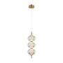 Italux Lazie PND-29038-3-GD lampa wisząca 3x13W/LED 1300lm 3000K IP20