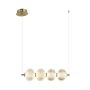 Italux Lazie PND-29038-4-GD lampa wisząca 4x19W/LED 1400lm 3000K IP20