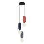 Italux Lorenzo PND-59815A-3-MLTI lampa wisząca 3x25W/G9 IP20