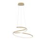 Italux Lorila PND-2168-M-GD lampa wisząca 1x60W/LED 3300lm 3000K|4000K|6000K IP20