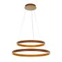Italux Manezia PND-270160-2A-GD lampa wisząca 115W/LED 3000K IP20