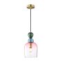 Italux Manso PND-37462B-MC-GD lampa wisząca 1x40W/E14 IP20