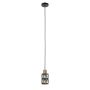 Italux Menfi PND-44236-1-BK-GD lampa wisząca 1x40W/E27 IP20