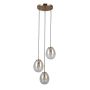 Italux Meolo PND-40825-3-GD lampa wisząca 3x40W/E14 IP20
