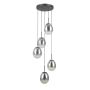 Italux Meolo PND-40825-5-BK lampa wisząca 5x40W/E14 IP20