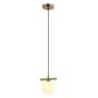 Italux Merseta PND-463321S-BRO+W lampa wisząca 1x25W/G9 IP20 
