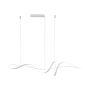 Italux Mila PND-23523-WH lampa wisząca 1x40W/LED 3700lm 3000K|4000K|6000K IP20