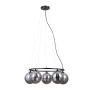 Italux Molite PND-1098-5R-BK lampa wisząca 5x5W/G9 IP20