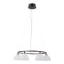 Italux Montiela PND-34374-6-BK lampa wisząca 6x30W/LED 1544lm 3000K IP20