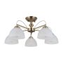 Italux Moreti PND-40623-5-AB lampa sufitowa 5x40W/E27 IP20