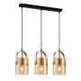Italux Nanesma PND-32453-3-GD+AMB lampa wisząca 3x40W/E27 IP20