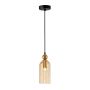 Italux Narisa PND-74839-1-GD-AMB lampa wisząca 1x40W/E27 IP20