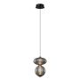 Italux Nico PND-8545-2B-AB-SG lampa wisząca 2x7W/LED 236lm 3000K IP20