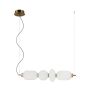 Italux Nico PND-8545-4H-AB-WH lampa wisząca 1x18W/LED 1925lm 3000K IP20