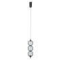 Italux Pedro PND-34405-3V-BK lampa wisząca 3x12W/LED 764lm 3000K IP20