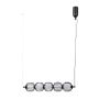 Italux Pedro PND-34405-5-BK lampa wisząca 5x20W/LED 793lm 3000K IP20