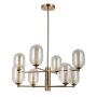 Italux Perano PND-4215-8-HBR lampa wisząca 8x5W/G9 IP20 