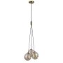 Italux Perlos PND-54456-3-HB-AMB lampa wisząca 3x5W/G9 IP20 