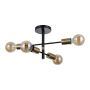 Italux Piansi PND-4025-4-BL-HBR lampa sufitowa 4x40W/E27 IP20 