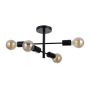 Italux Piansi PND-4025-4-BL lampa sufitowa 4x40W/E27 IP20 