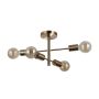 Italux Piansi PND-4025-4-HBR lampa sufitowa 4x40W/E27 IP20 