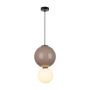 Italux Pieve PND-95221-1L-BR lampa wisząca 1x7W/LED 867lm 3000K IP20