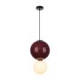 Italux Pieve PND-95221-1L-PRP lampa wisząca 1x7W/LED 867lm 3000K IP20
