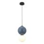 Italux Pieve PND-95221-1M-BLU lampa wisząca 1x6W/LED 801lm 3000K IP20