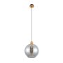 Italux Potan PND-67497-WO-SG lampa wisząca 1x40W/E27 IP20