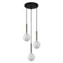 Italux Ravena PND-2324-3A GD+OPAL lampa wisząca 3x10W/E27 IP20