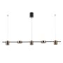 Italux Remdal PND-16374-5-BK-4K lampa wisząca 30W/LED 4000K IP20