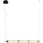 Italux Sanpo PND-26384-3-GD-CL lampa wisząca 1x9W/LED 780lm 3000K IP20
