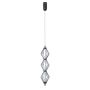Italux Sevil PND-34403-3V-BK lampa wisząca 3x15W/LED 1068lm 3000K IP20