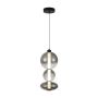 Italux Sonte PND-24352V-24W-BK-SG lampa wisząca 1x24W/LED 3000K IP20