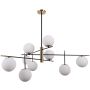 Italux Stelia PND-43660-9 lampa wisząca 9x5W/E14 IP20
