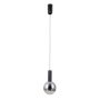 Italux Strela PND-34378-1S-BK lampa wisząca 1x5W/LED 459lm 3000K IP20