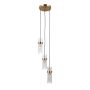 Italux Taraso PND-40760-3-HBR lampa wisząca 3x40W/E14 IP20