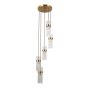 Italux Taraso PND-40760-5-HBR lampa wisząca 3x40W/E14 IP20