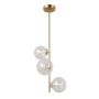 Italux Toledo PND-40717-3-HBR lampa sufitowa 3x5W/G9 IP20