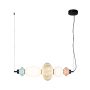 Italux Tordi PND-94721-2A-MLTI lampa wisząca 1x18W/LED 2208lm 3000K IP20