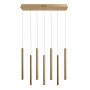Italux Valdes PND-22302-7-GD lampa wisząca 7x35W/LED 1300lm 3000K|4000K|6000K IP20